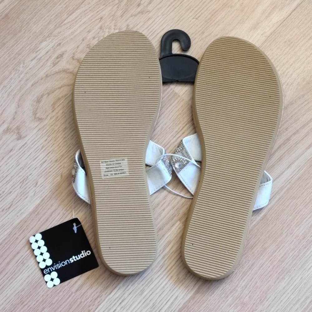 Envision Studio Blingy Thong Sandals. Beach Summer Vacation - Picture 2 of 3